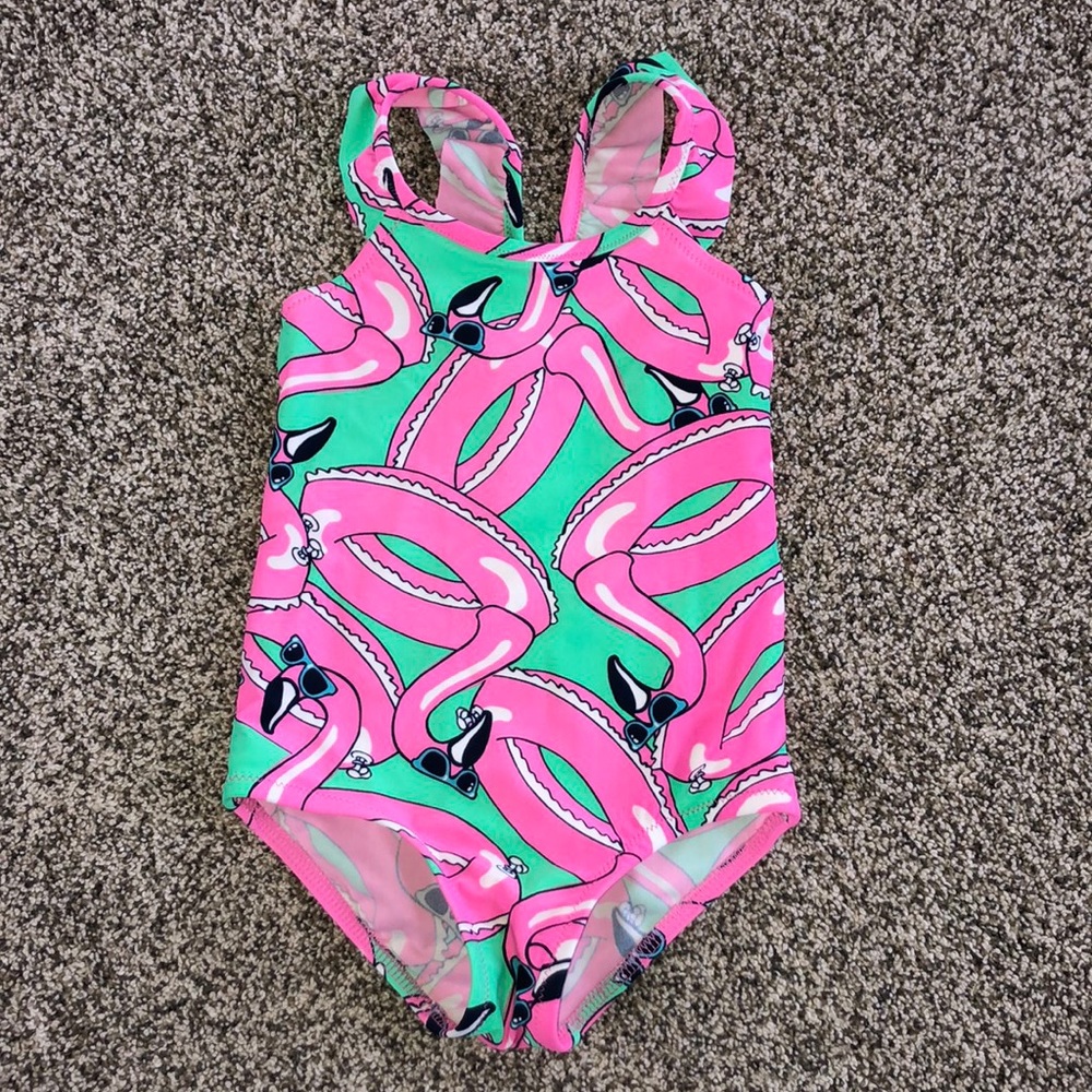 Oshkosh girls 18M flamingo swimsuit